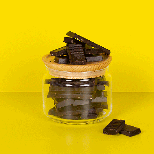 210g Dark Chocolate with Hazelnuts and Coffee