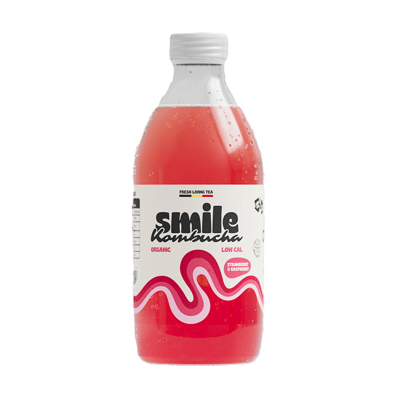 24x33cl Strawberry & Raspberry Kombucha