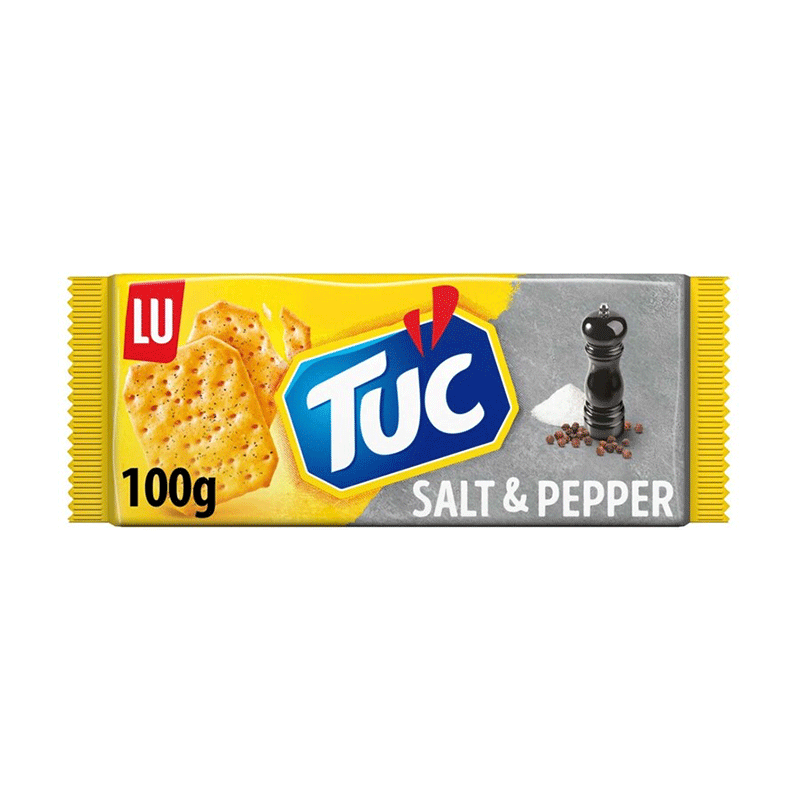 100g Salt & Pepper Crackers Tuc
