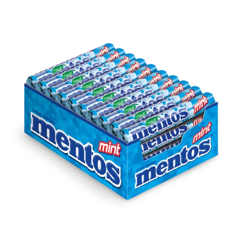 40x38g Bonbons à la Menthe Mentos