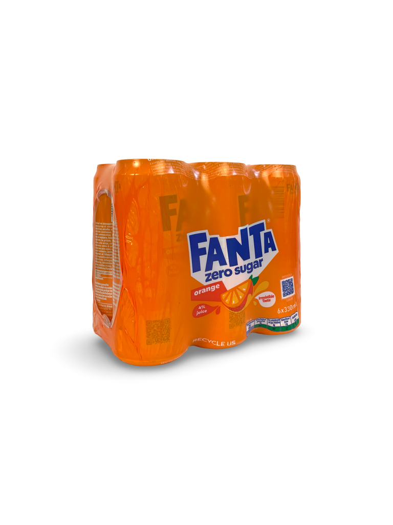6x33cl Fanta Zero