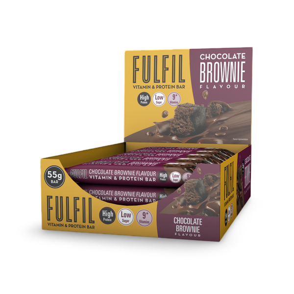 15x55g Brownie Protein Bar