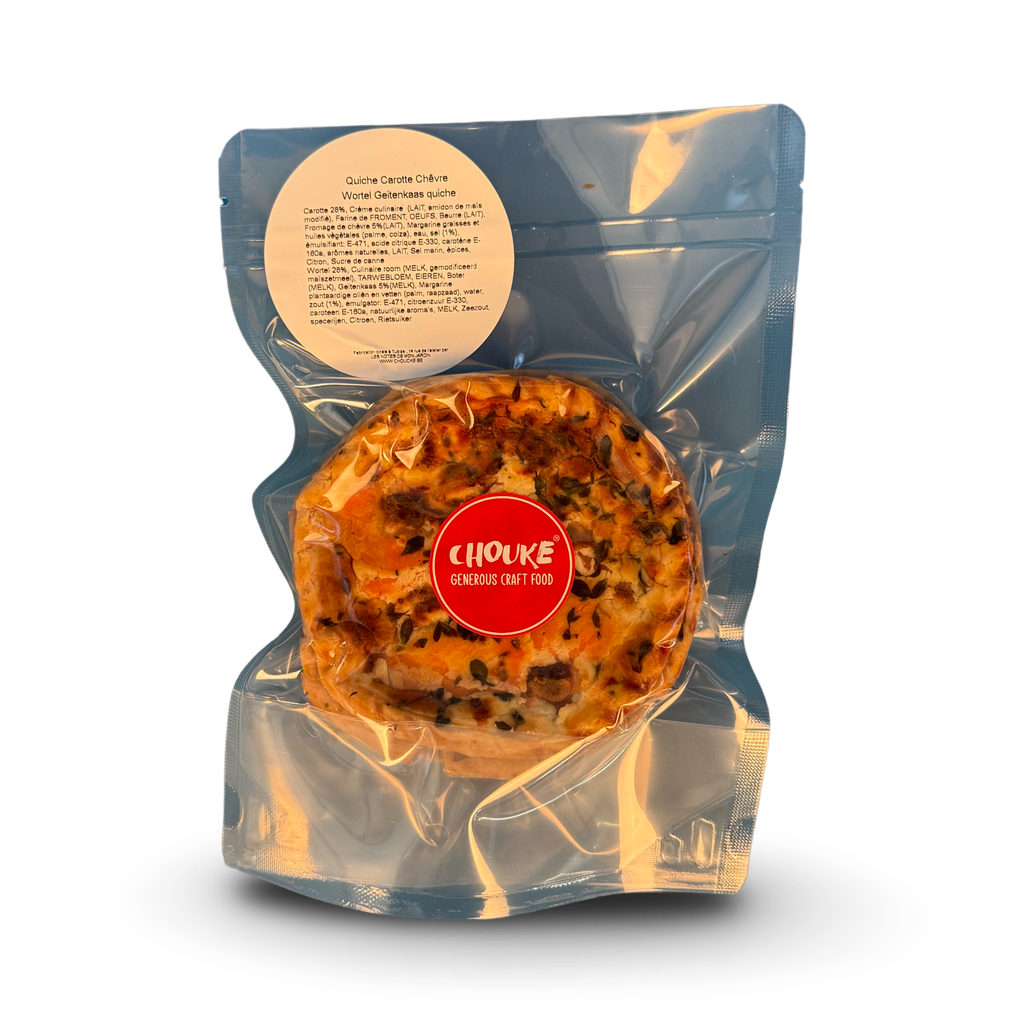 5x190g Wortel Geitenkaas Quiche