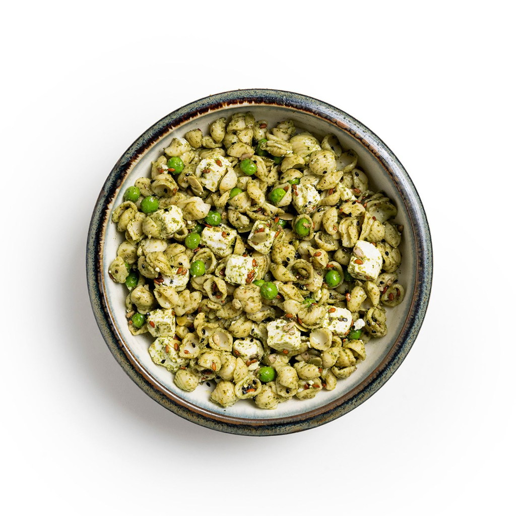 Pasta salad with peas and feta (1kg)