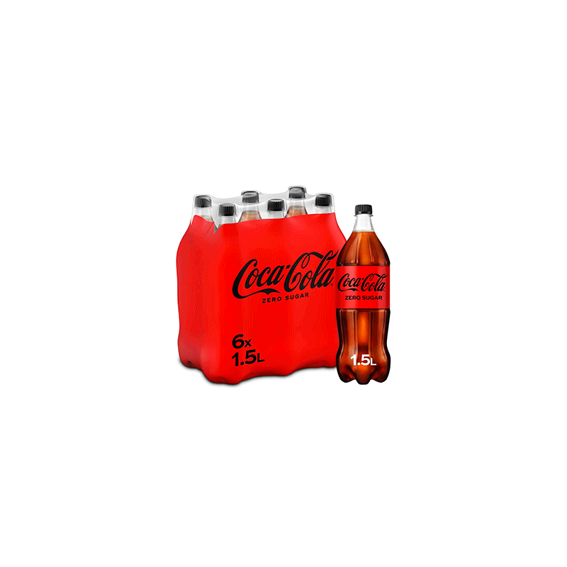 6x1,5L Coca-Cola Zero
