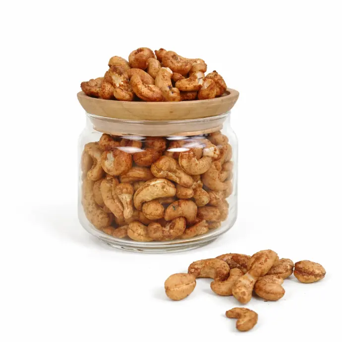 Bio Geroosterde Cashewnoten met Chili (250g)