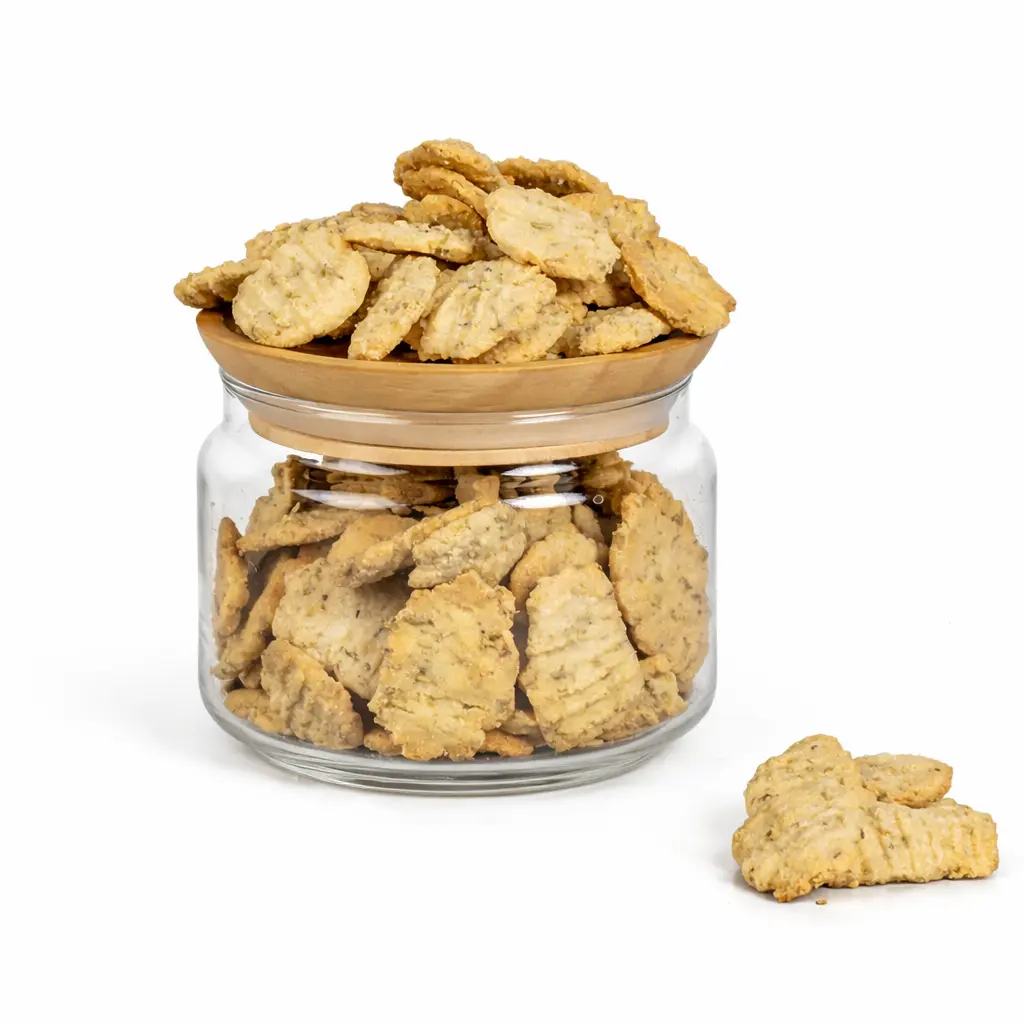 Biscuits Salés Ail et Romarin Bio
