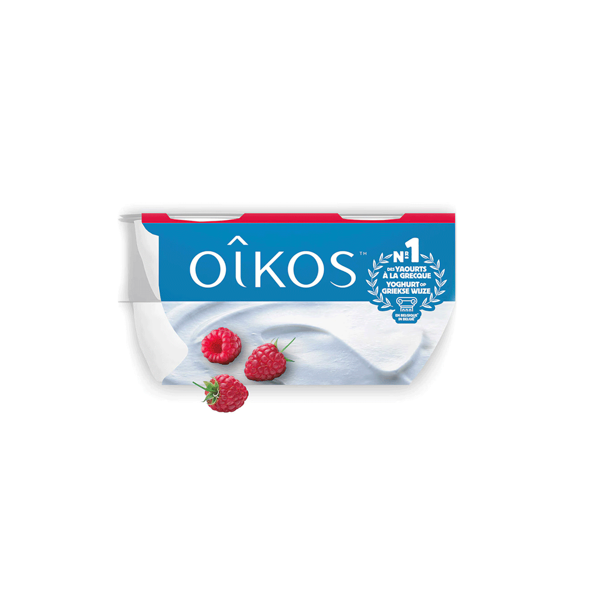 4 x 115g Yaourt Grec Framboises