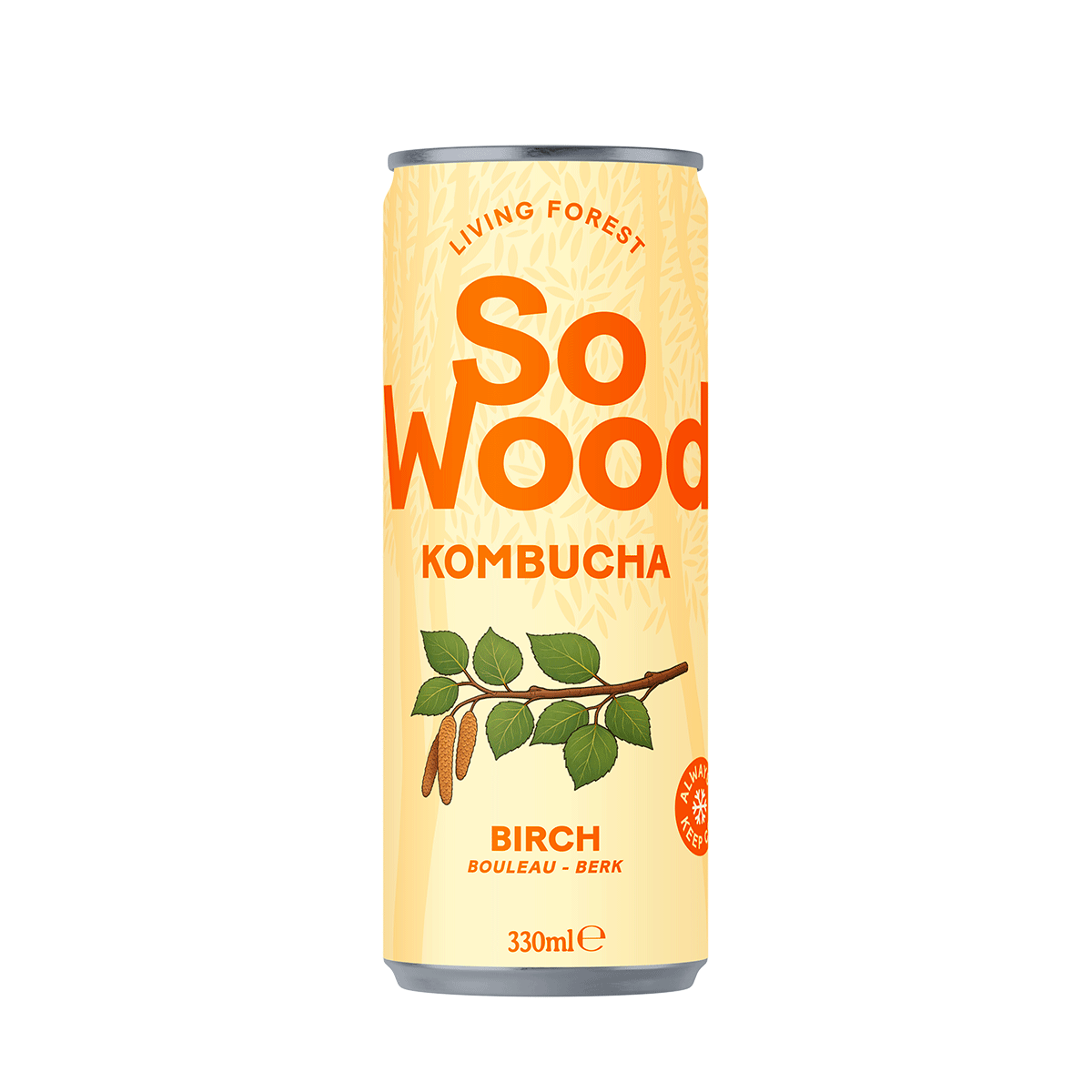 12x33cl Kombucha Bouleau