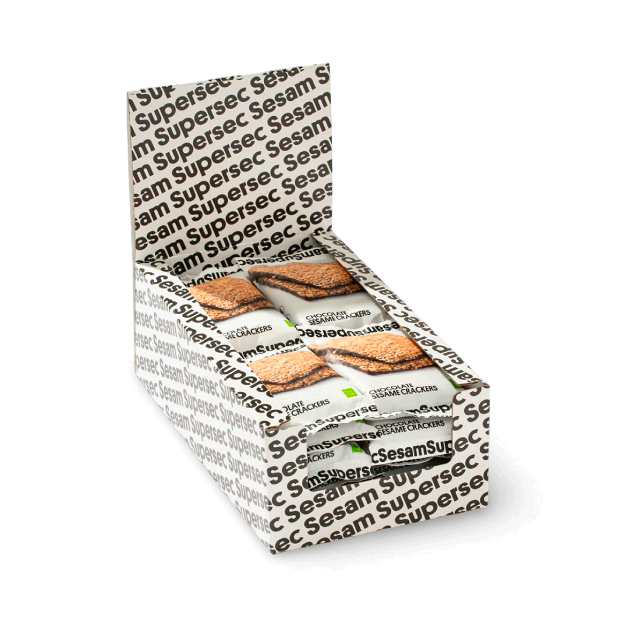 22x45g Sesame Chocolate Crackers
