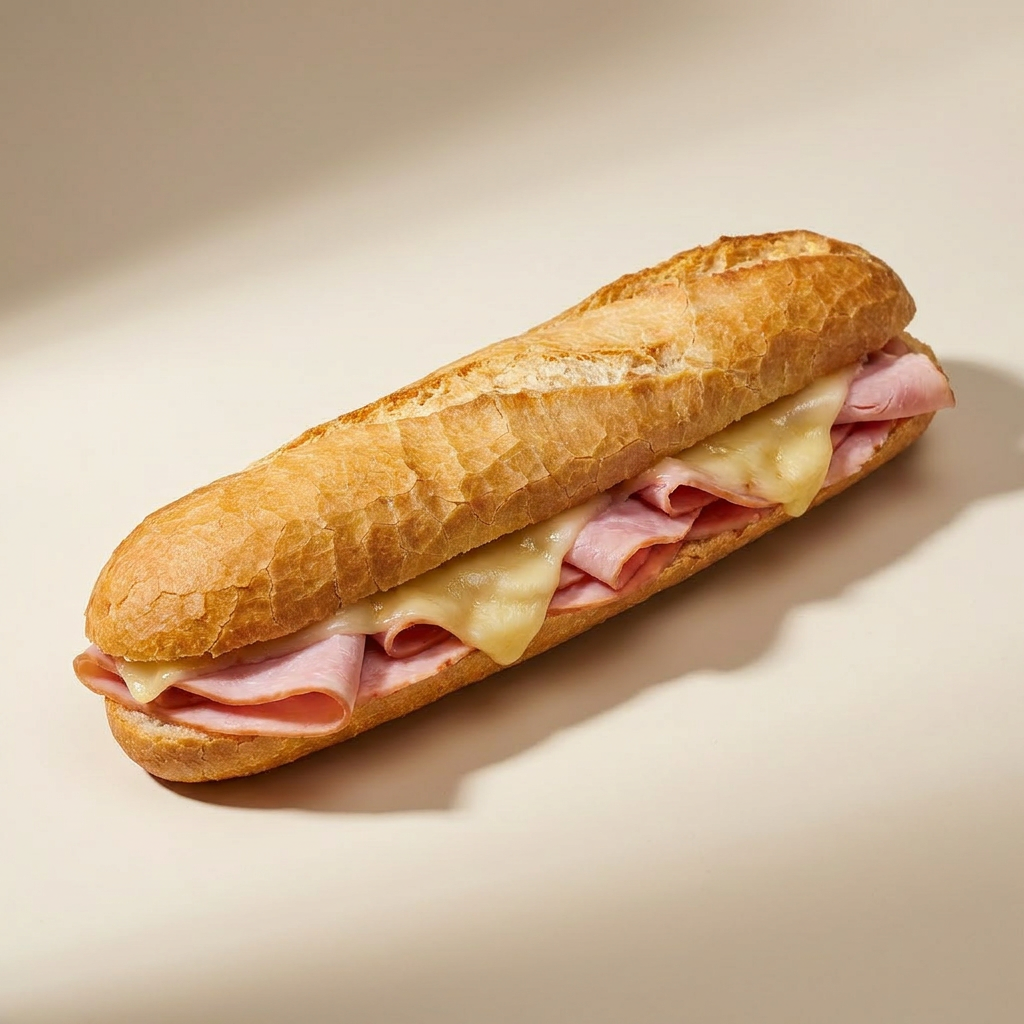 Ham en Kaas Broodje