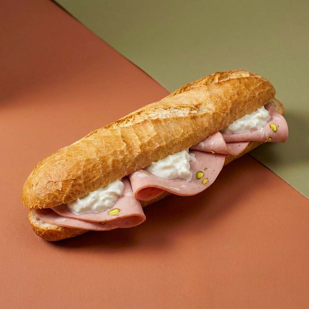 Sandwich Mortadelle Burrata