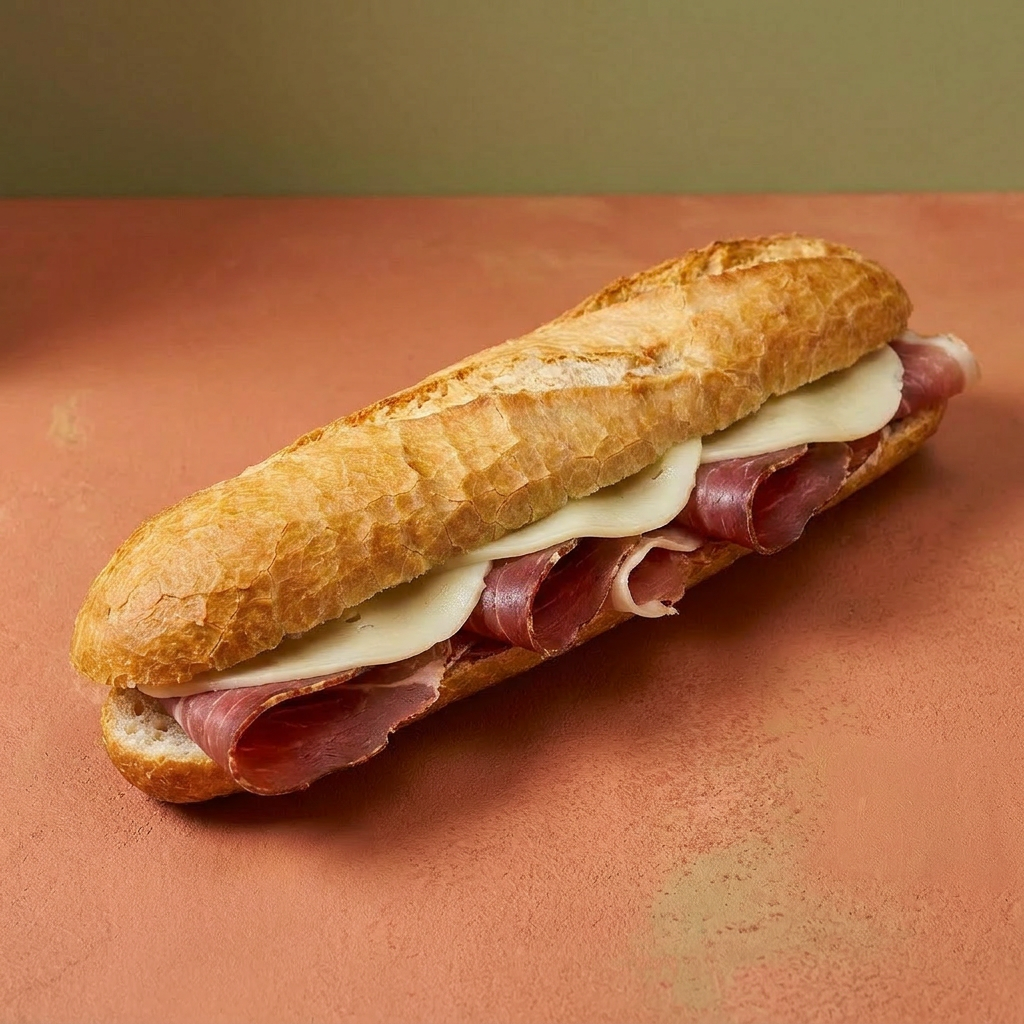 Sandwich Jambon Fumé Mozzarella
