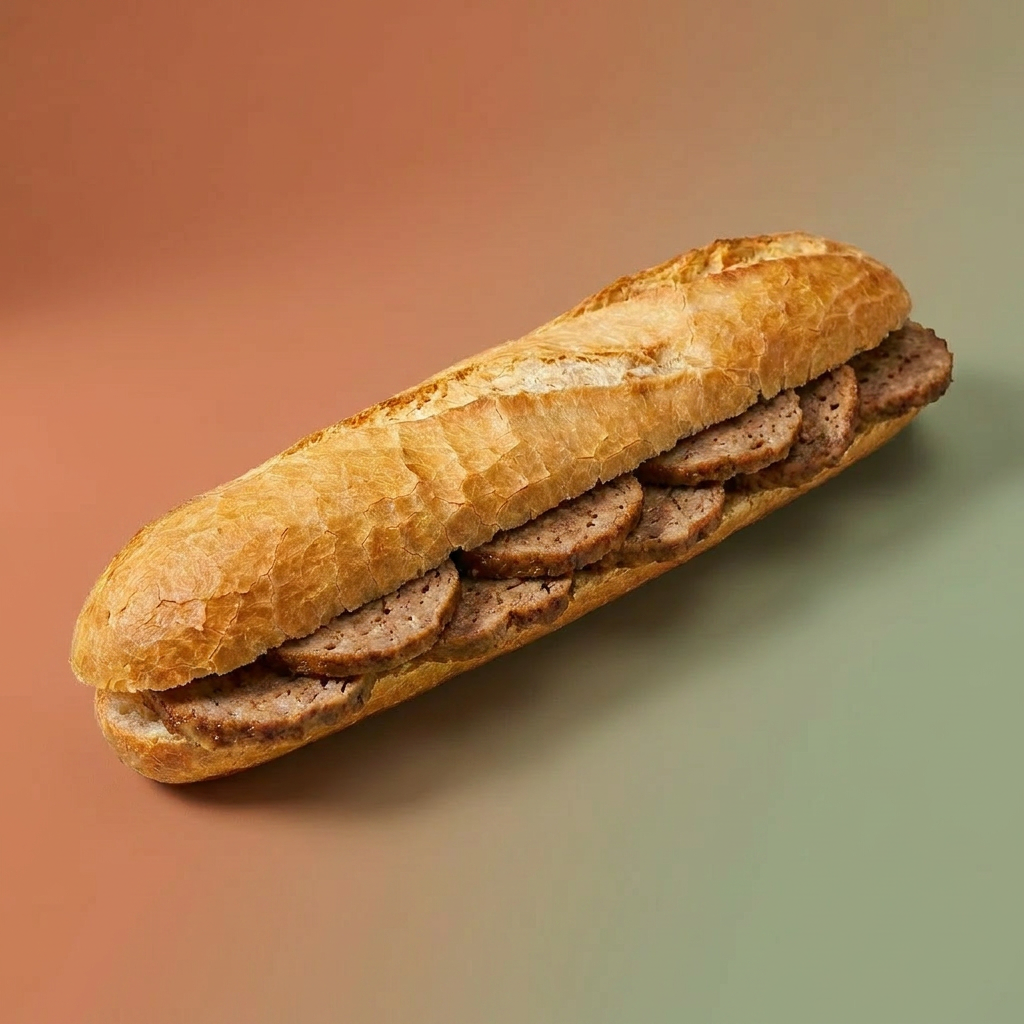 Boulette Broodje (Zonder Groentjes, Wit)
