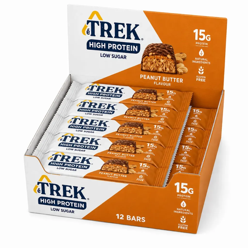 12x55g Barre Protéine Cacahuètes