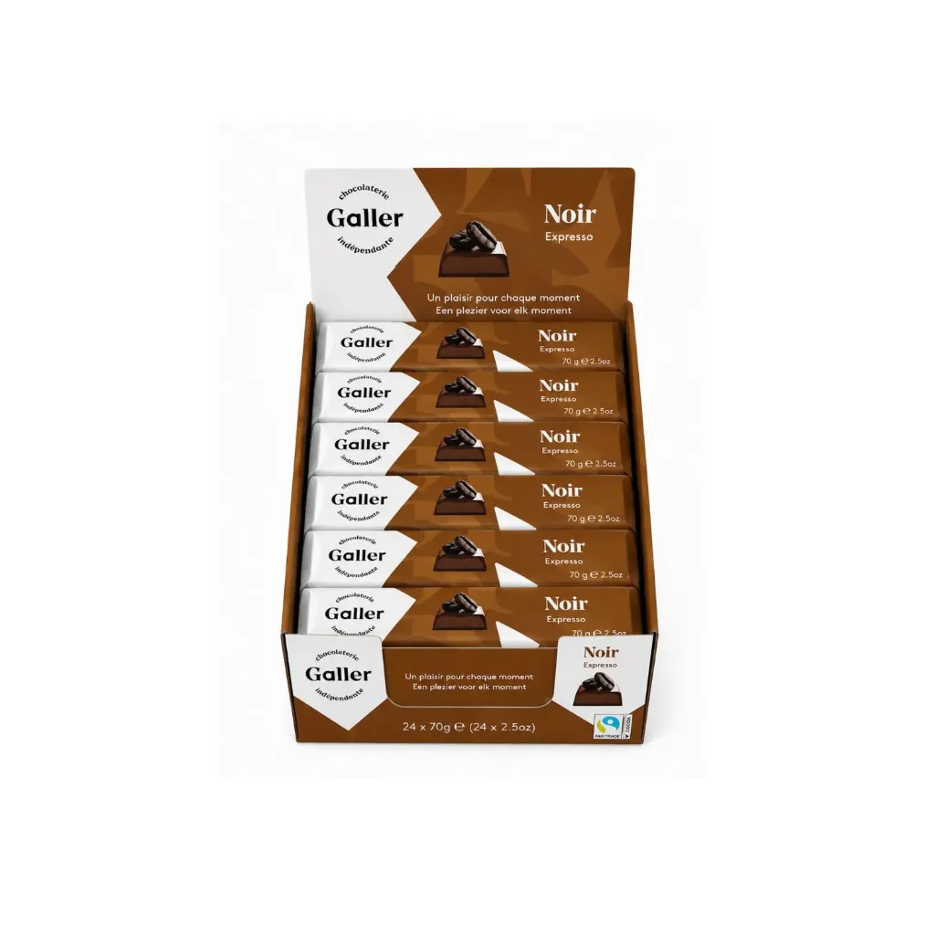 24x70g Chocolat Noir Café