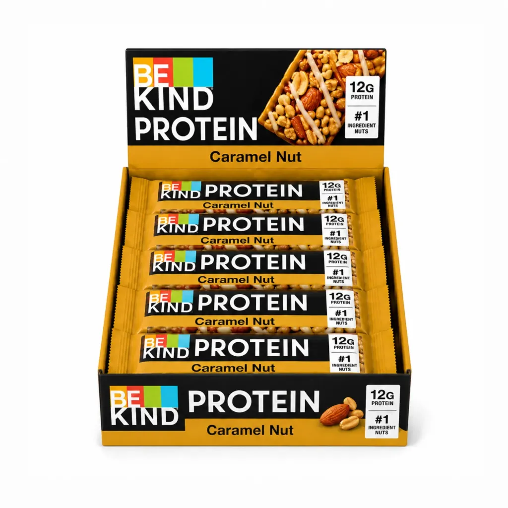 12x50g Barre Protéinée Caramel et Noix