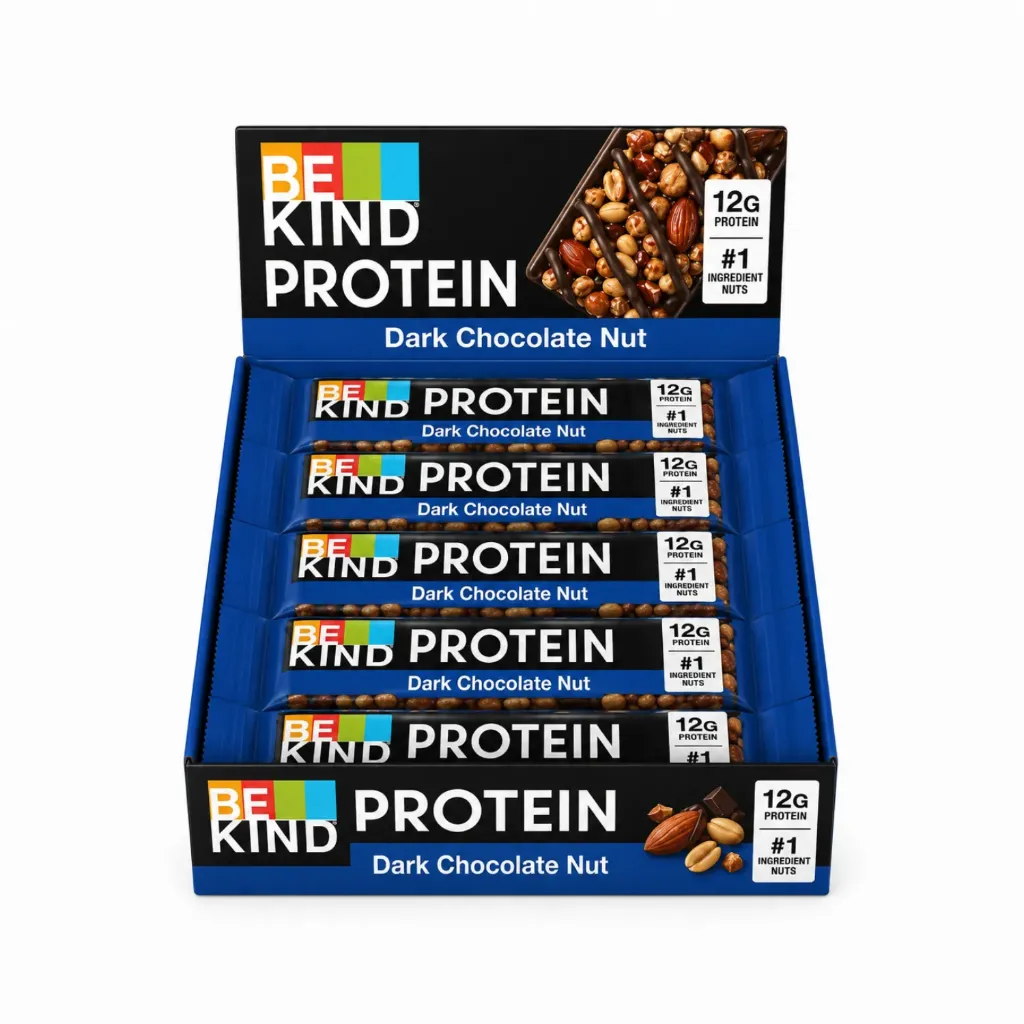 12x50g Dark Chocolate and Nuts Protein Bar