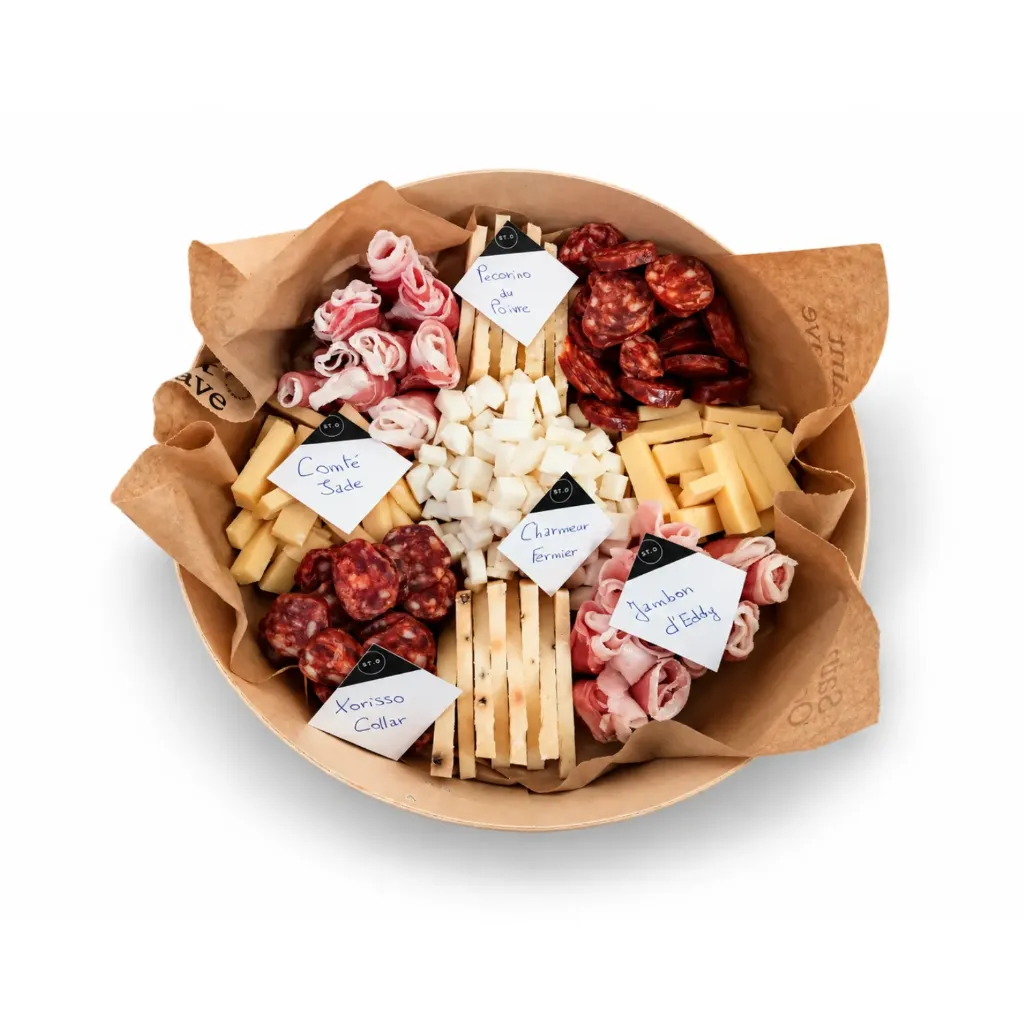 Plateau de Fromage et Charcuterie (6 Personnes)