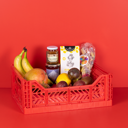 Box met Fruit en Lekkernijen