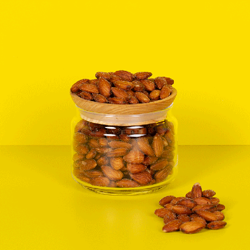 300g Salted and Grilled Brown Almonds