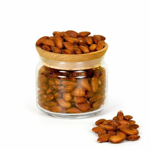 Amandes Brunes Salées et Grillées