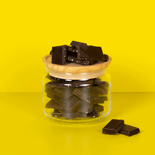 200g Chocolat Noir Amandes Salées