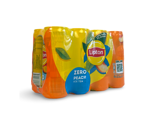 8x33cl Peach Ice Tea Zero