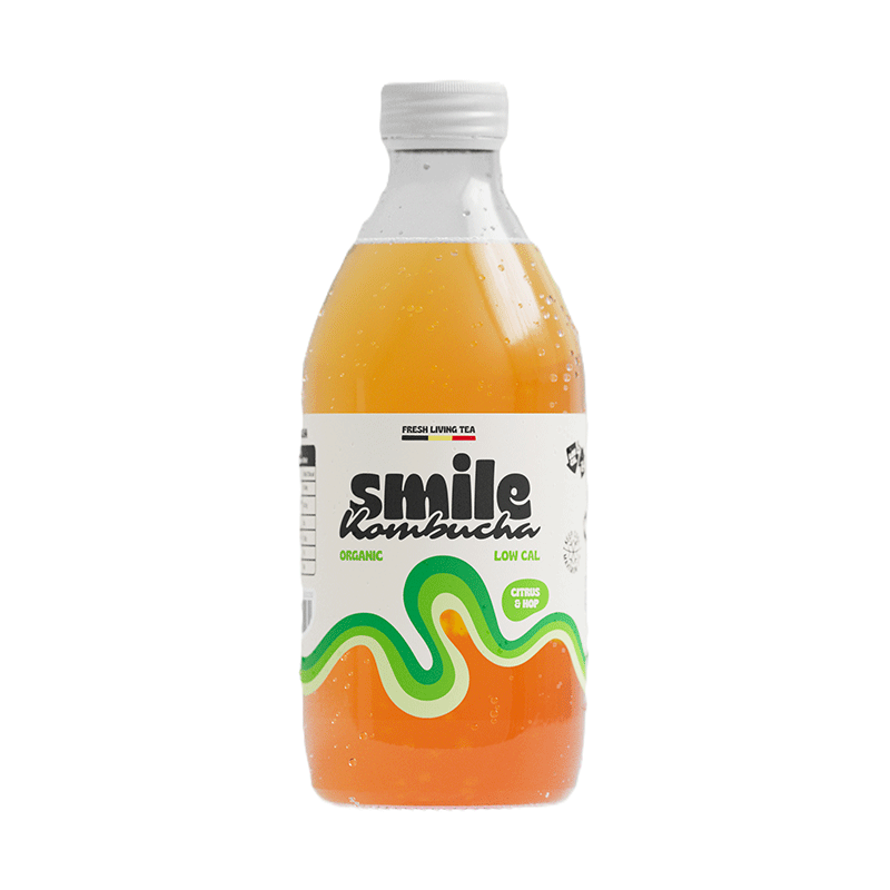 12x33cl Kombucha Citrus en Hop