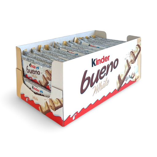 30x43g White Hazelnut Chocolate Bar Bueno