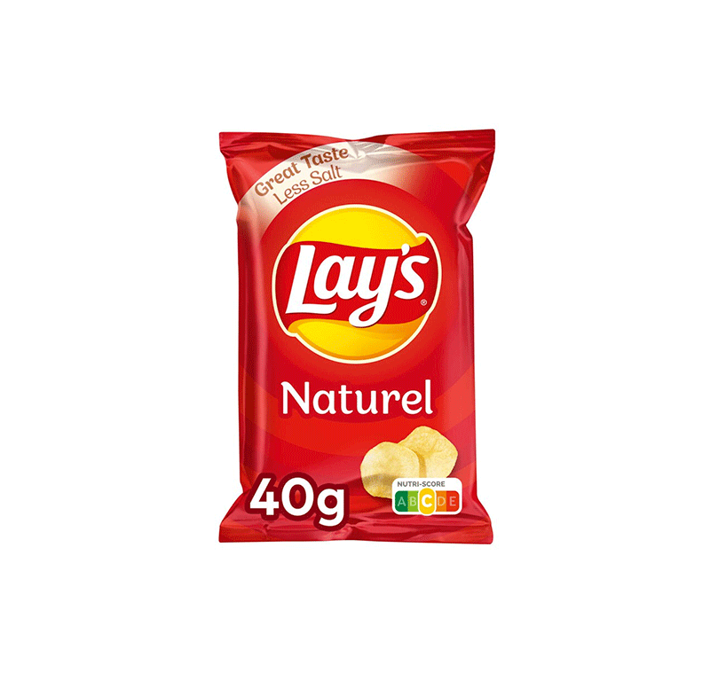 20x40g Zout Chips