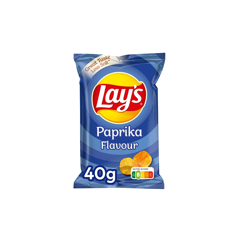 20x40g Paprika Chips