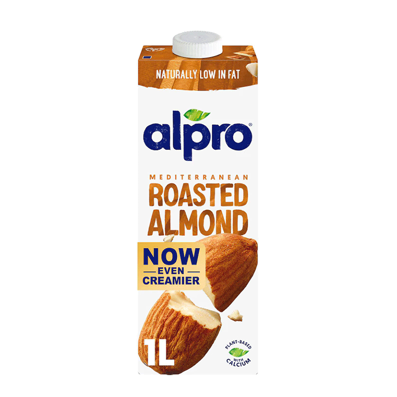 8x1L Lait d'Amandes Grillées