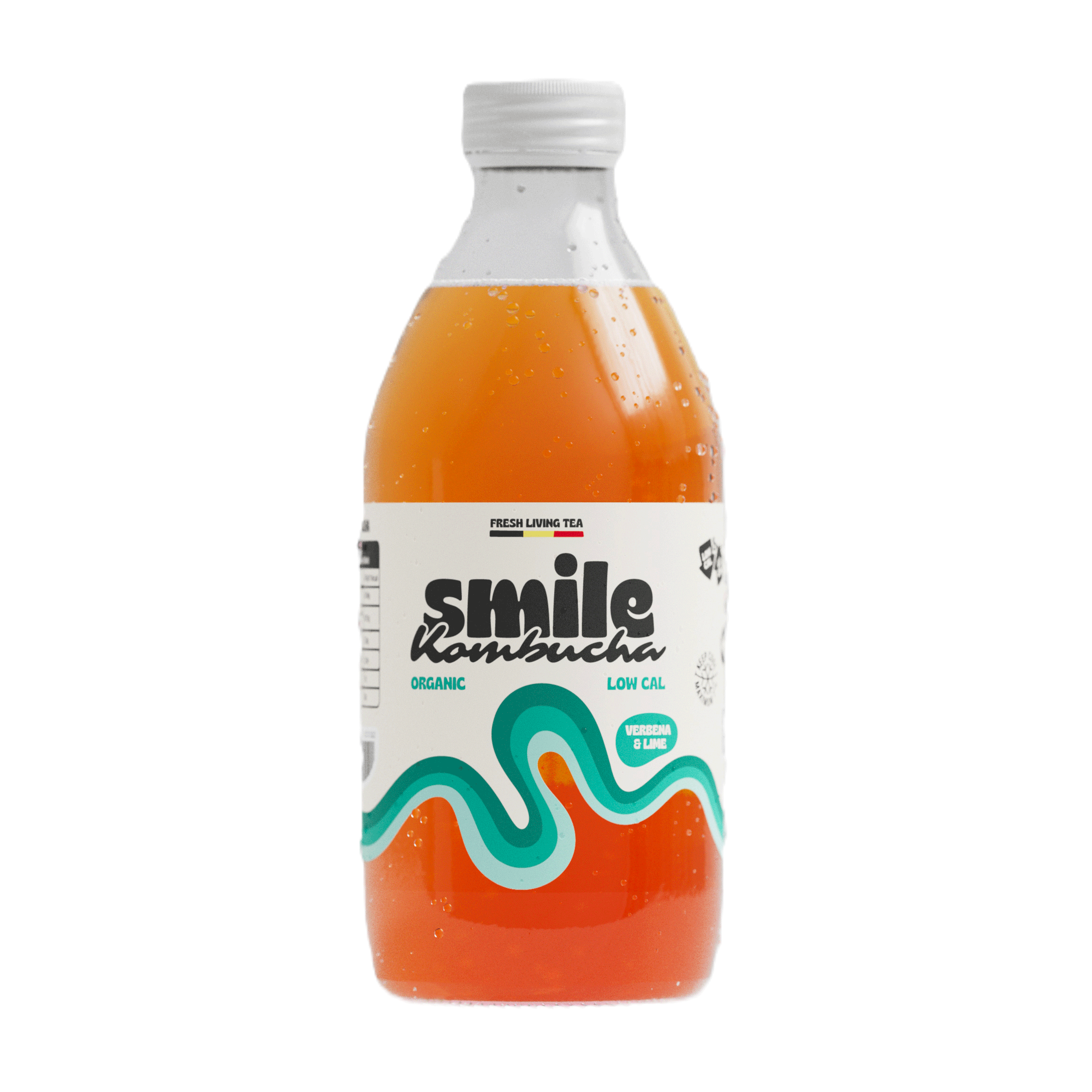 12x33cl Kombucha Verbena en Citroen