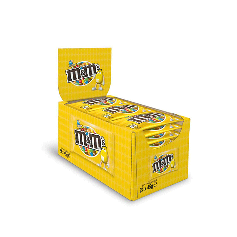 24x45g Cacahuètes Chocolatées M&M's