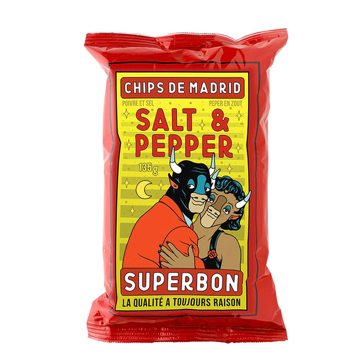 36x45g Chips met Peper en Zout