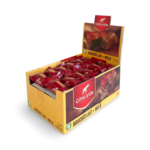 48x25g Melkchocolade Bouchées