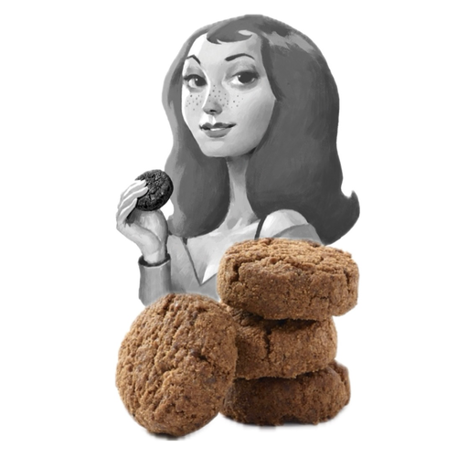100 Organic Charlotte Chocolate Cookies