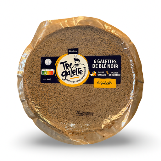 6x6x60g Galettes de Blé Noir