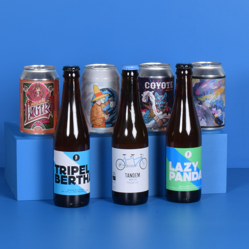 Selection of Brussels beers