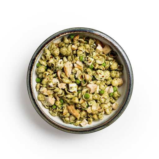 Pasta salade met kip en pesto (1kg)